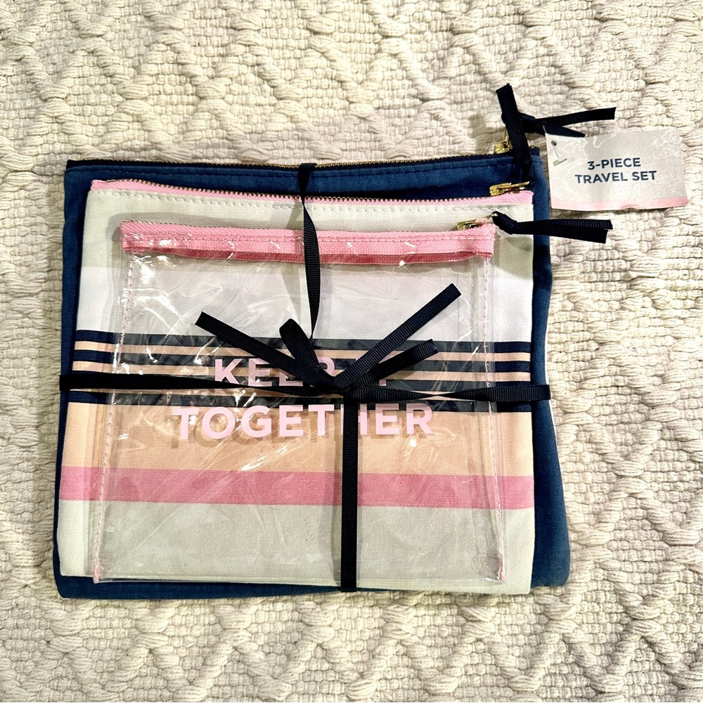 BNWT 3 Piece Travel Bag Set